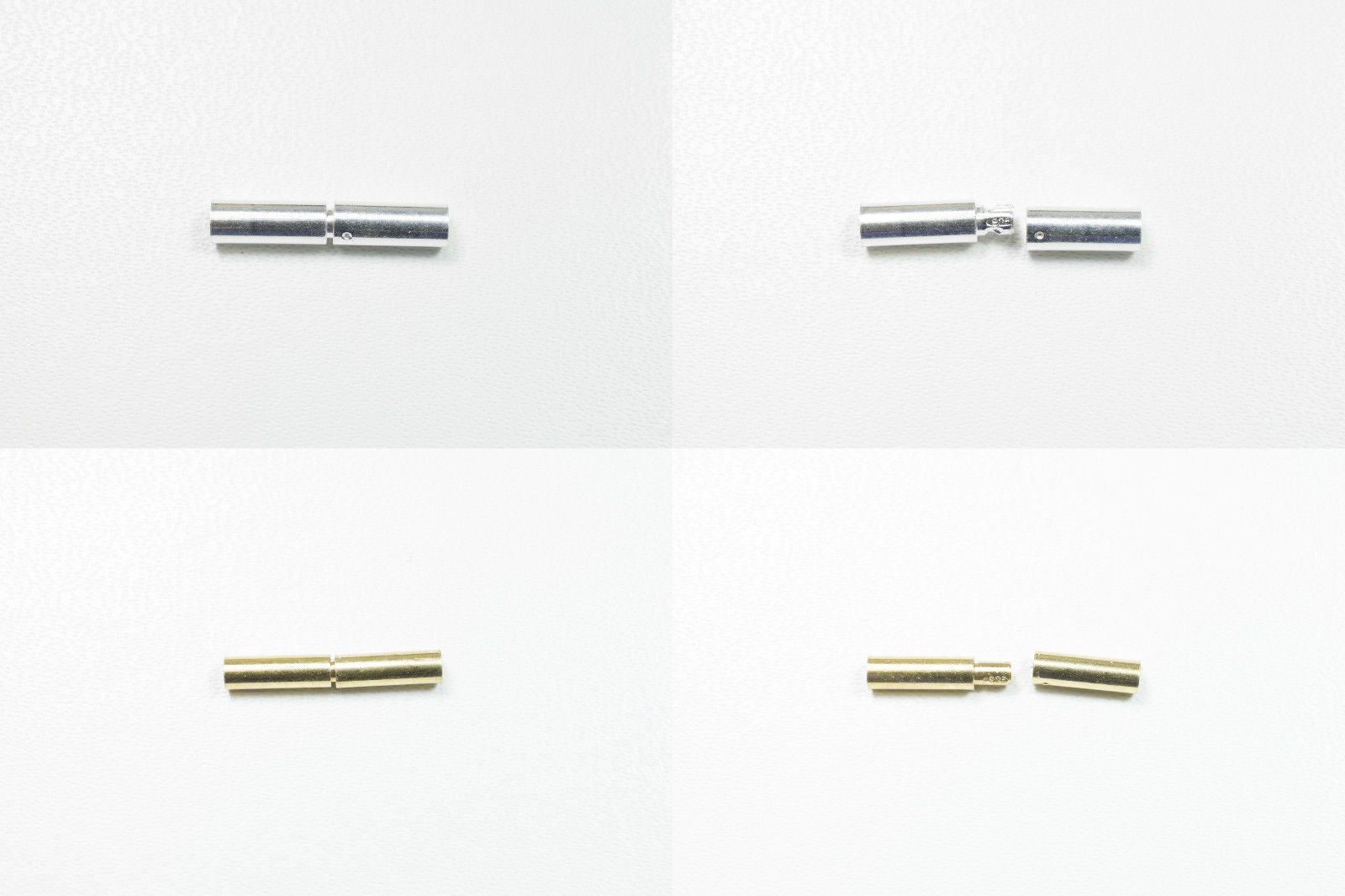 Bajonettschliesse aus 925-Silber